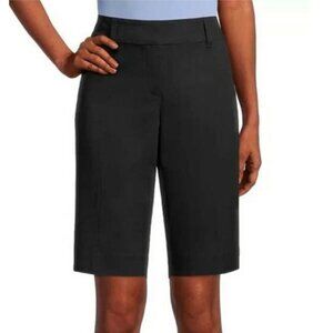 NWT Ann Taylor Factory The 10 Inch Shorts Size 2 Mid Rise Black NEW